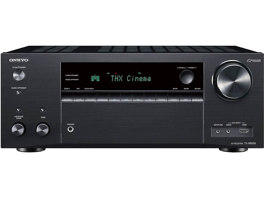 Onkyo TX-NR696 7.2-channel home theater receiver with Wi-Fi
