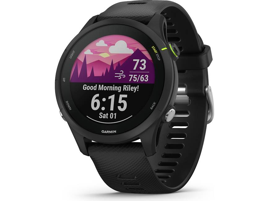 Garmin Forerunner 255 Music (Black) GPS running watch with music
