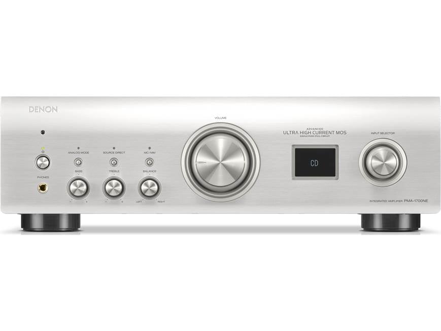 Denon PMA-1700NE (Silver) Stereo integrated amplifier with built