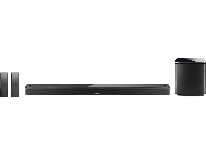Bose Smart Soundbar 900 Home Theater Bundle (Black) 5.1.2-channel