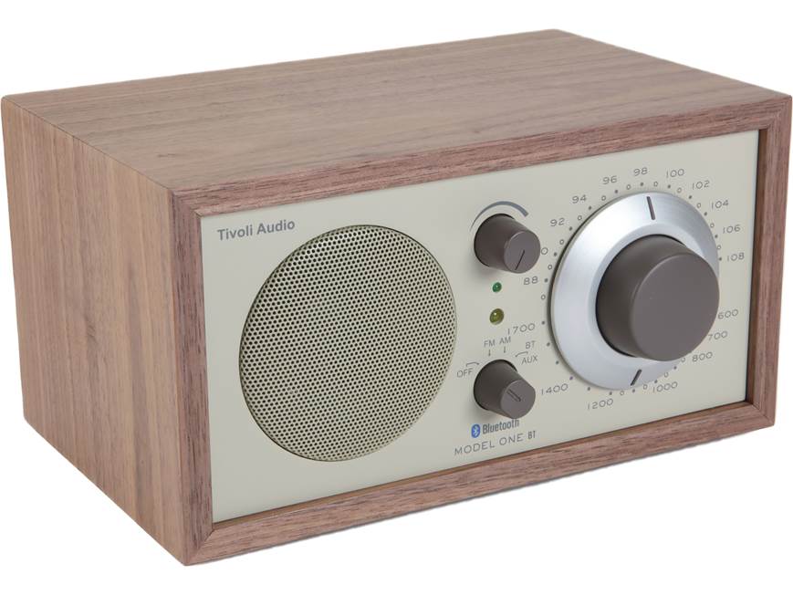 Tivoli Audio Model One® BT (Walnut/Beige) AM/FM radio with