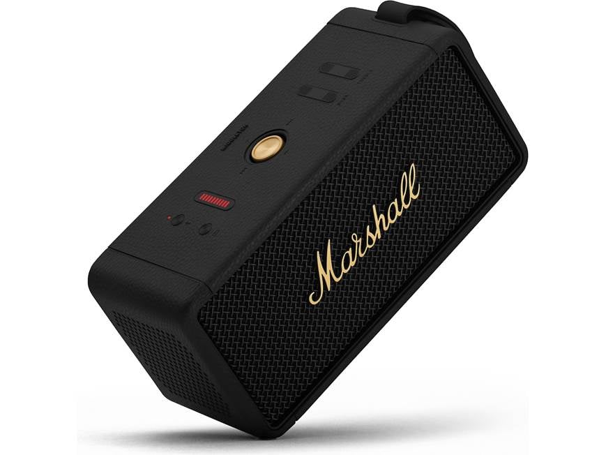 Marshall Middleton (Black and Brass) Waterproof portable Bluetooth