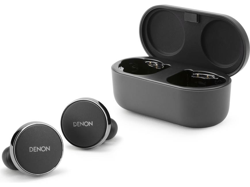 Denon PerL Pro (Black) Wireless noise-canceling earbuds with