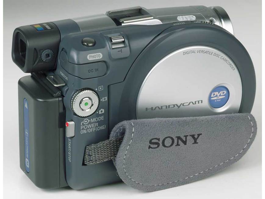 Sony DCR-DVD201 DVD camcorder at Crutchfield
