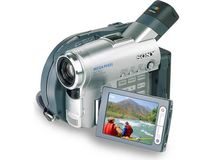Sony DCR-DVD201 DVD camcorder at Crutchfield