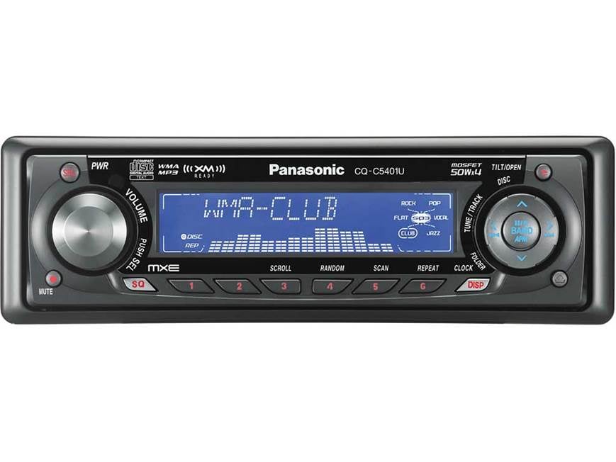 Panasonic MXE CQ-C5401U CD receiver with MP3 / WMA playback at