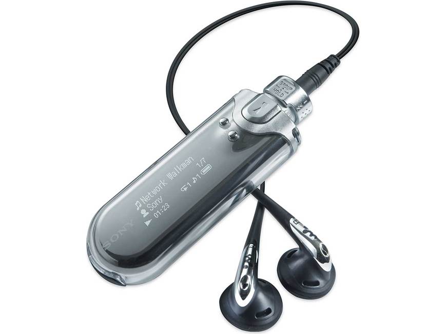 Sony NW-E507 1GB FM tuner/portable MP3/ATRAC3™ player at Crutchfield