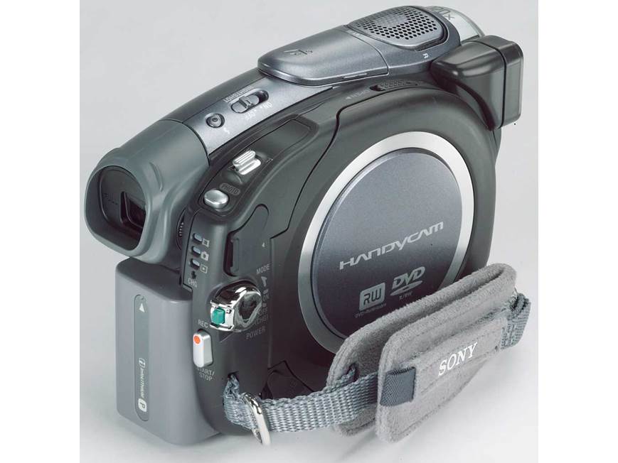 Sony DCR-DVD403 DVD camcorder at Crutchfield
