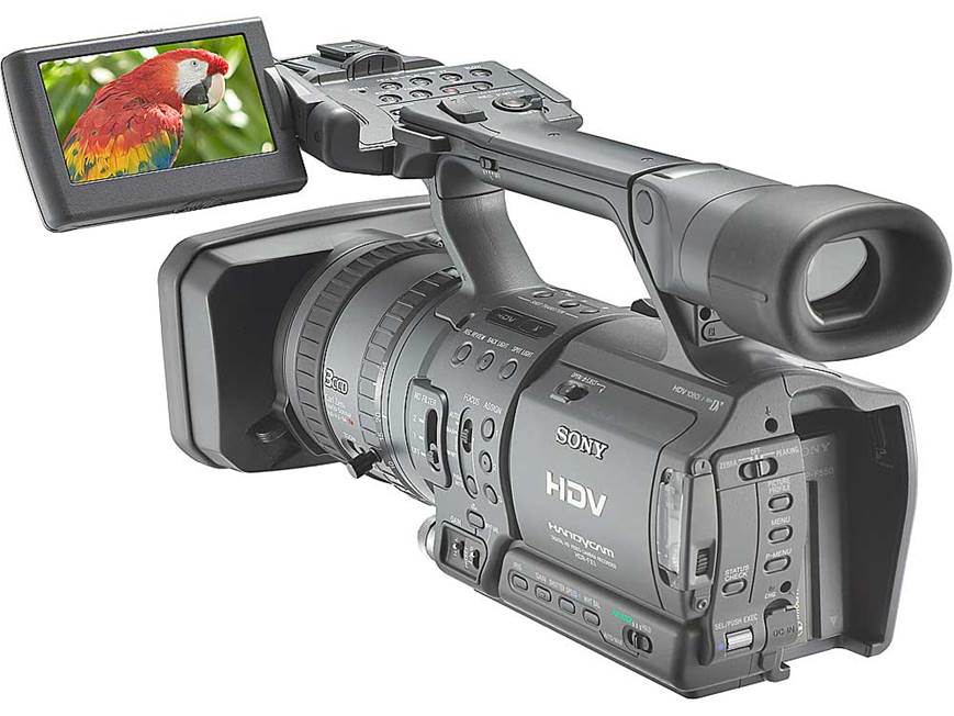 Sony HDR-FX1 High-definition digital camcorder at Crutchfield