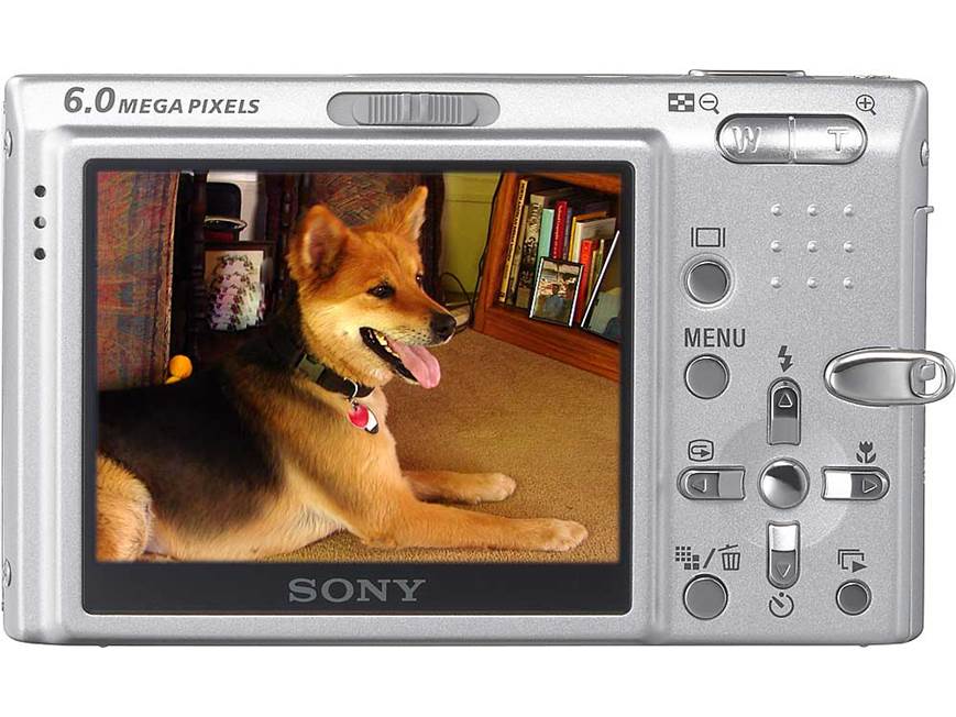 Sony DSC-T9 6-megapixel digital camera at Crutchfield