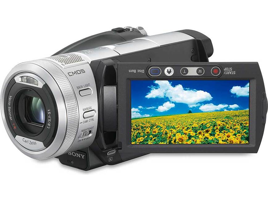 Sony HDR-SR1 30GB high-definition hard drive camcorder at Crutchfield