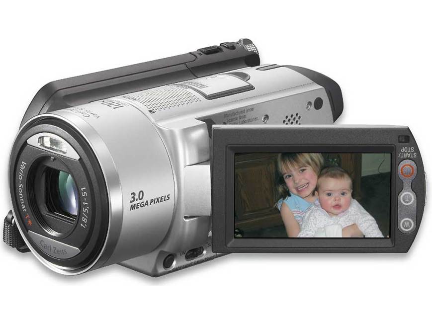Sony DCR-SR100 30GB hard drive camcorder at Crutchfield