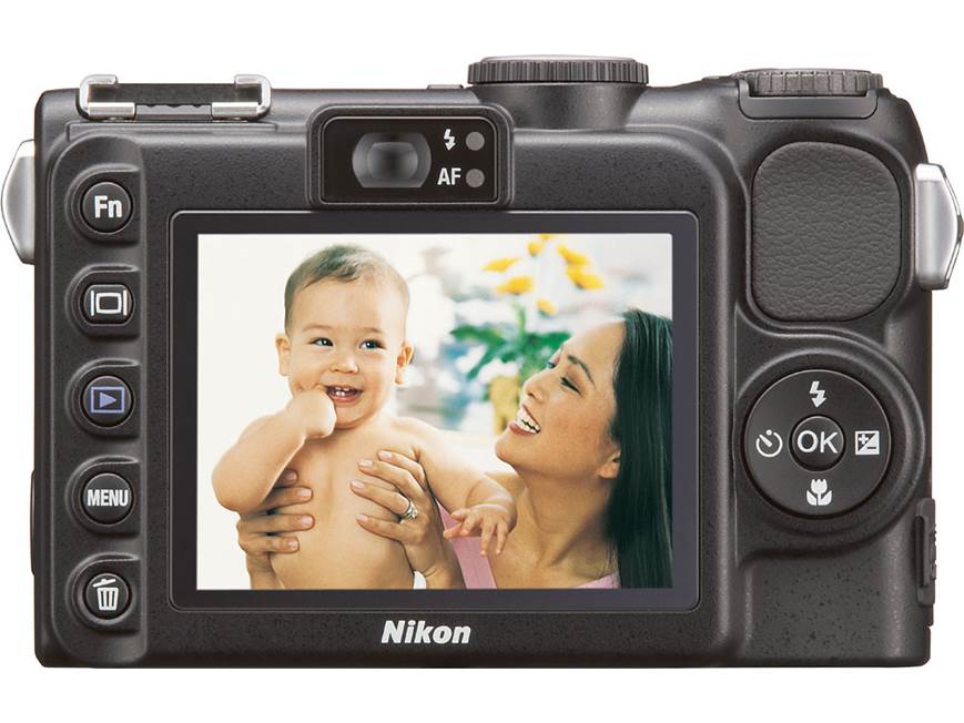 Nikon Coolpix P5100 12-megapixel digital camera at Crutchfield