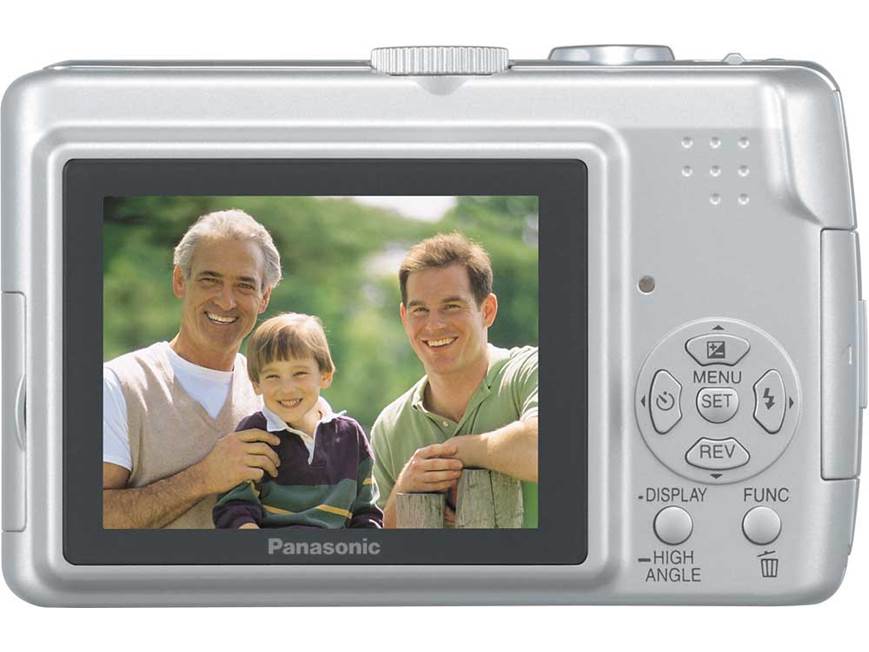 Panasonic Lumix DMC-LZ7 (Silver) 7.2-megapixel digital camera