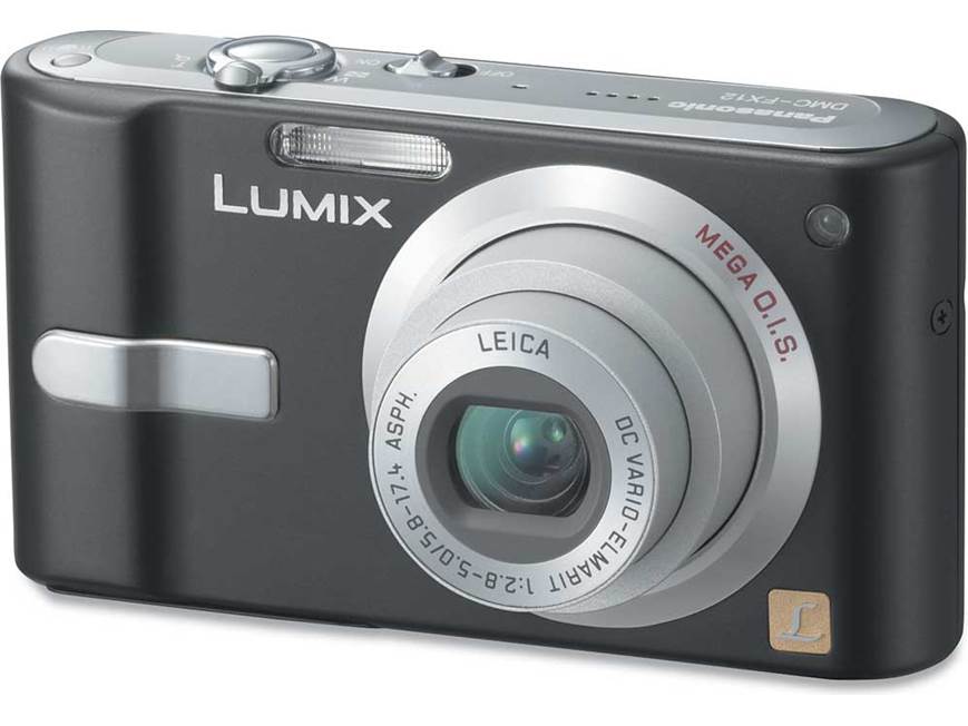 Panasonic Lumix DMC-FX12 (Black) 7.2-megapixel digital camera