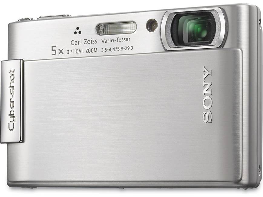 Sony Cyber-shot DSC-T200 (Silver) 8.1-megapixel digital camera