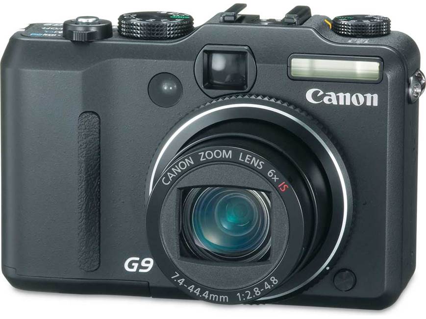 Canon PowerShot G9 12.1-megapixel digital camera with optical