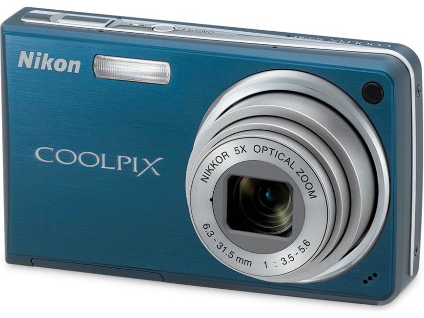 Nikon Coolpix S550 (Black) 10-megapixel digital camera with 5X