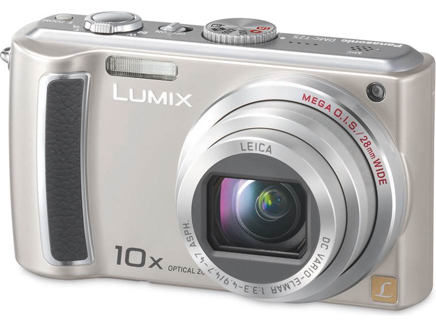 Panasonic Lumix DMC-TZ5 (Silver) 9-megapixel digital camera with