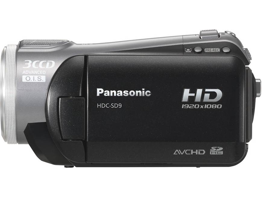 Panasonic HDC-SD9-8GB High-definition memory card camcorder with