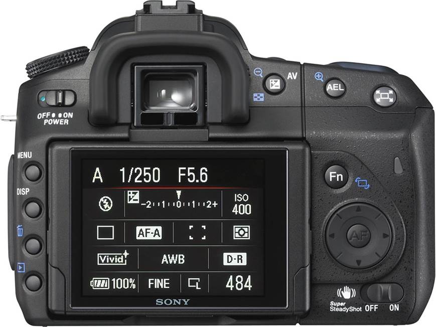 Sony DSLR-A350 2 Lens Kit 14.2-megapixel digital SLR camera with