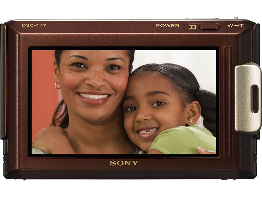 Sony Cyber-shot® DSC-T77 (Brown) 10.1-megapixel digital camera