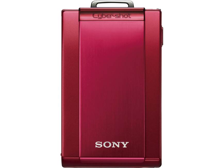 Sony Cyber-shot DSC-T300 (Red) 10.1-megapixel digital camera with