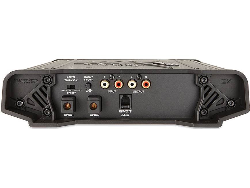 Kicker 08ZX500.1 ZX Series mono subwoofer amplifier 500 watts RMS