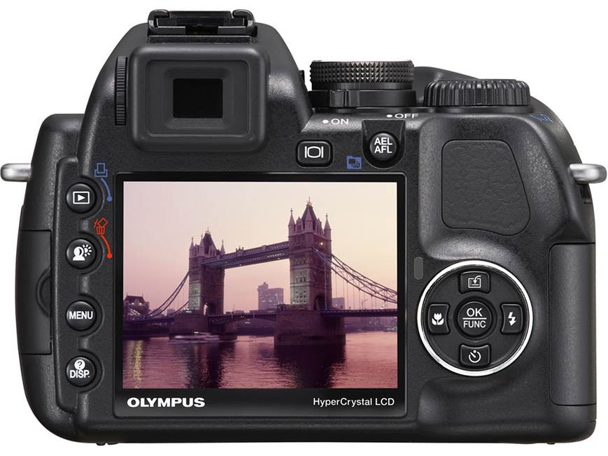 Olympus SP-570 UZ 10-megapixel digital camera with 20X optical