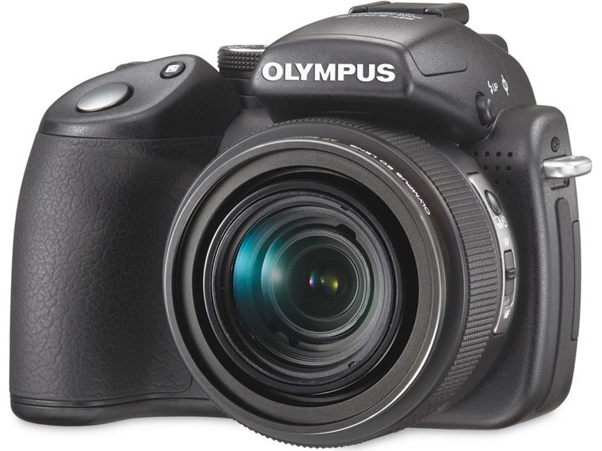 Olympus SP-570 UZ 10-megapixel digital camera with 20X optical