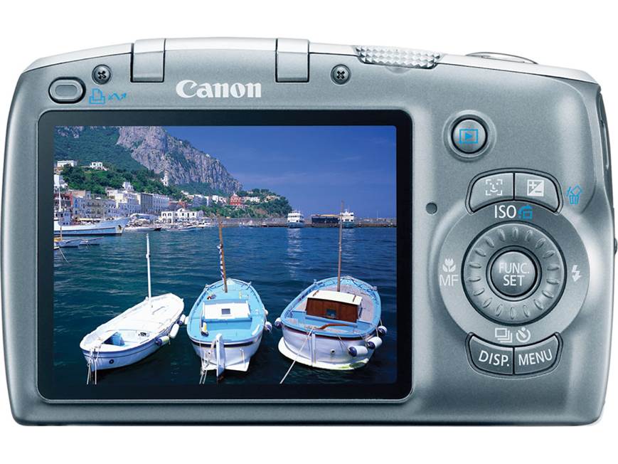 Canon PowerShot SX110 IS (Silver) 9-megapixel digital camera with