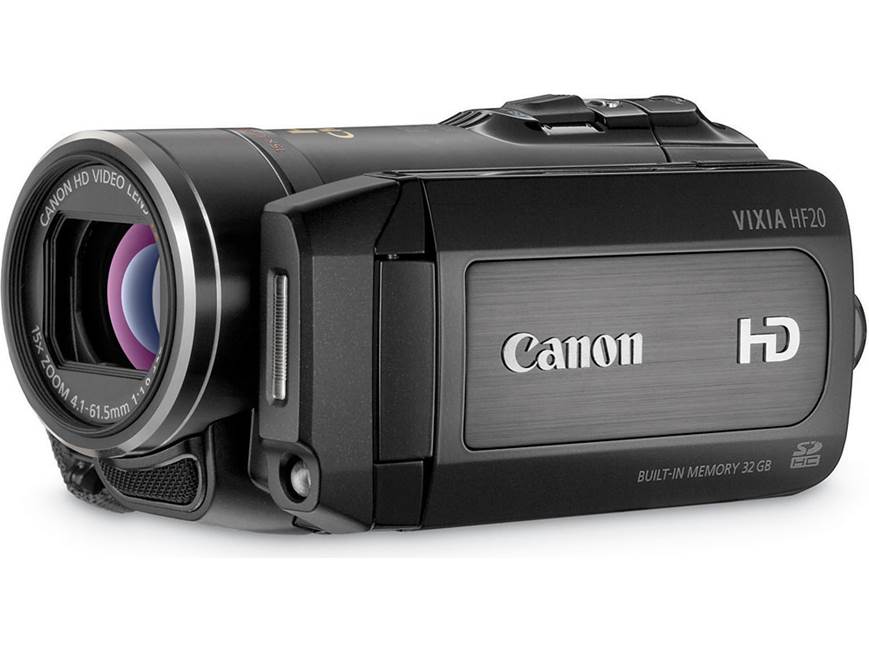 Canon VIXIA HF20 32GB high-definition flash memory/SDHC™ memory