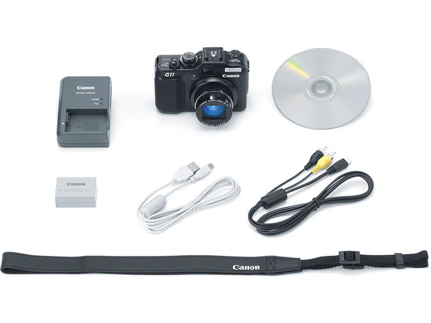 Canon PowerShot G11 10-megapixel digital camera with 5X optical