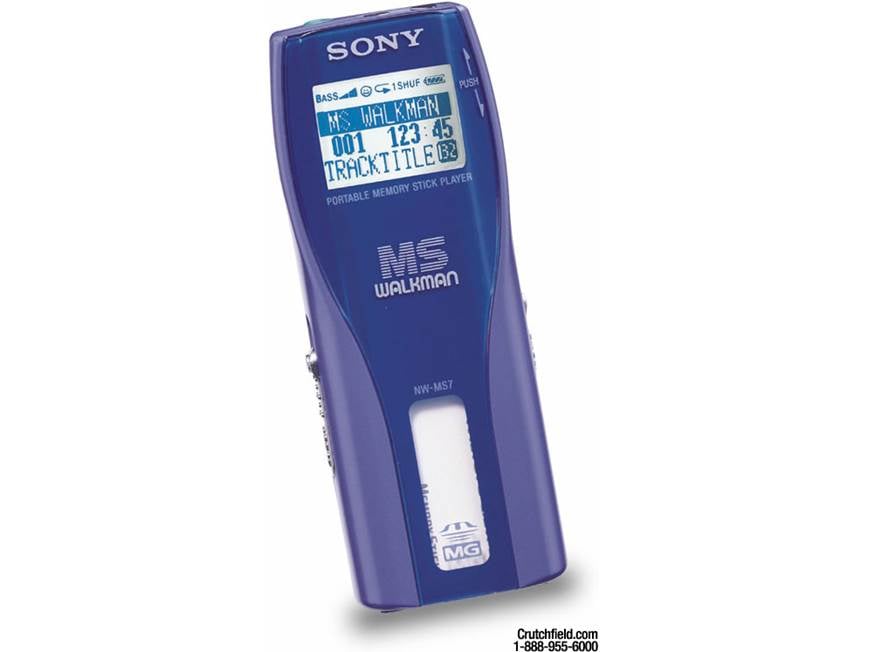Sony NW-MS7 Memory Stick Walkman at Crutchfield