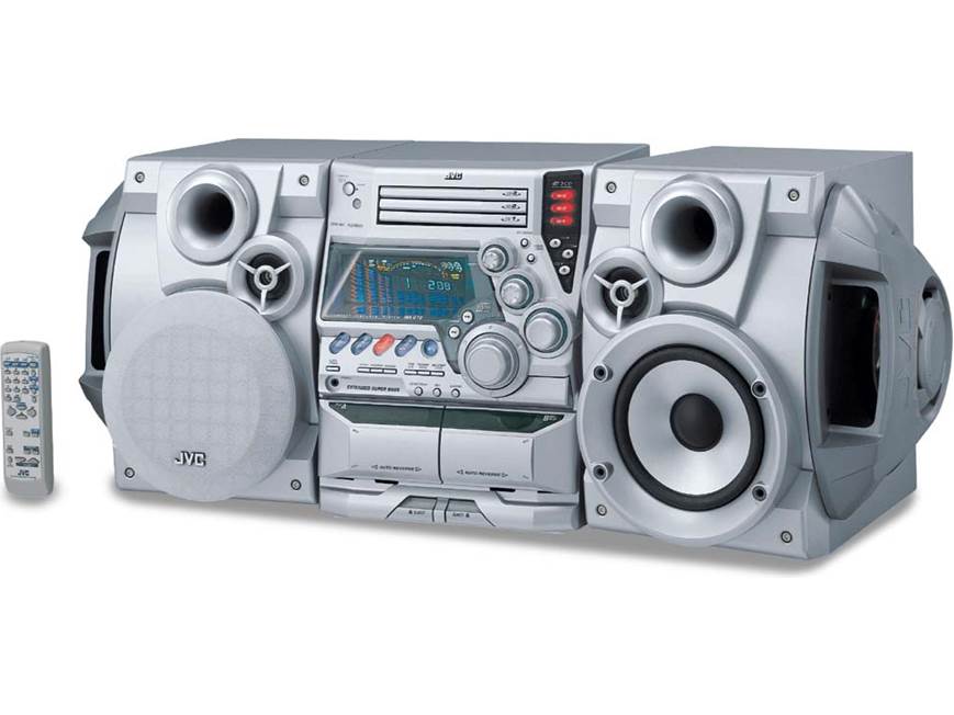 JVC MX-G70 3-CD changer system at Crutchfield