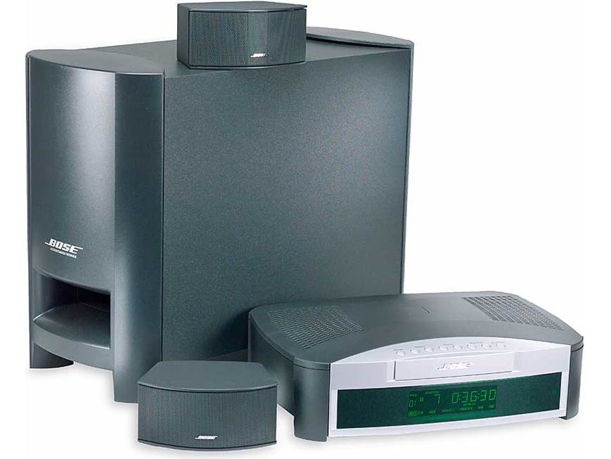 Bose® 3·2·1 GS (Graphite gray) DVD home entertainment system