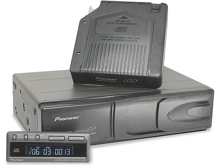 Pioneer CDX-FM687 6-disc add-on CD changer at Crutchfield