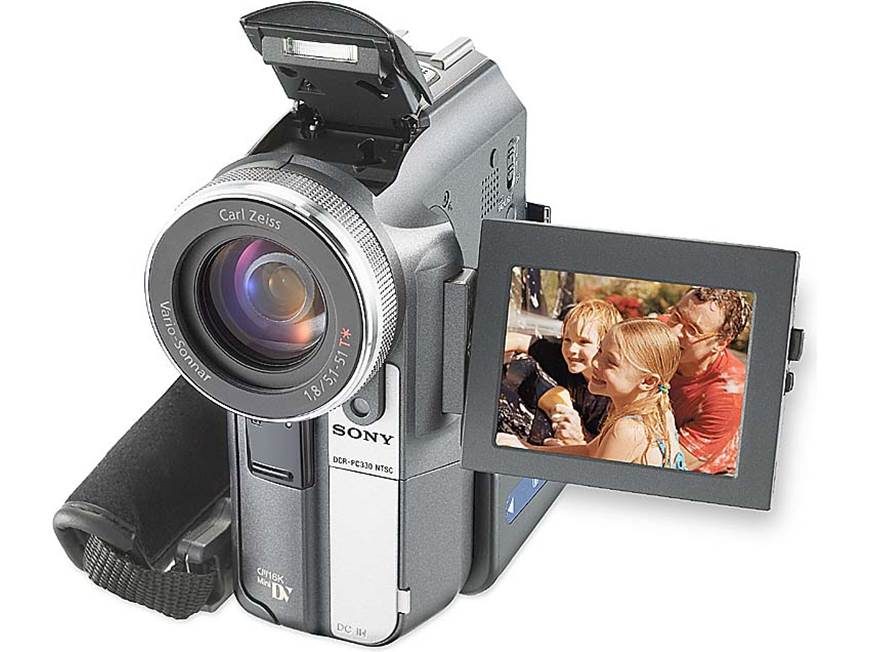 Sony DCR-PC330 Mini DV digital camcorder at Crutchfield