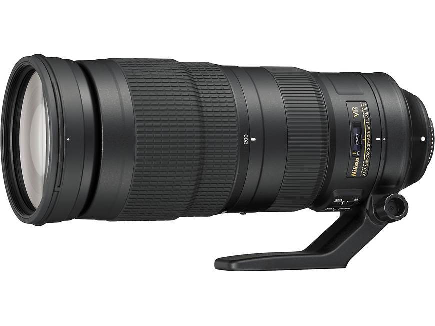 Nikon AF-S Nikkor 200-500mm f/5.6E ED VR Telephoto zoom lens for