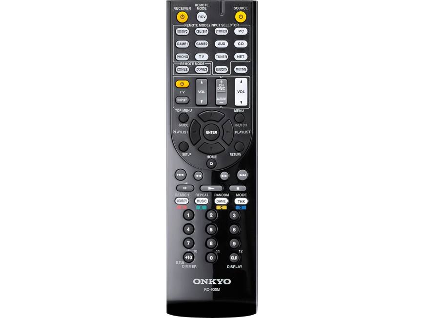 Onkyo TX-RZ900 7.2-channel home theater receiver with Wi-Fi