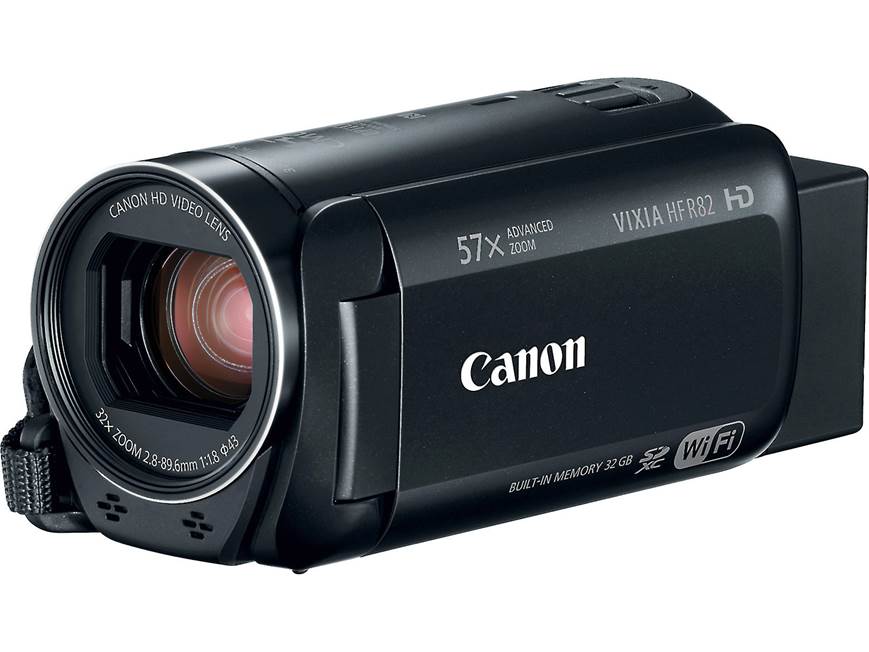 Canon VIXIA HF R82 HD camcorder with 32X optical zoom, 32GB