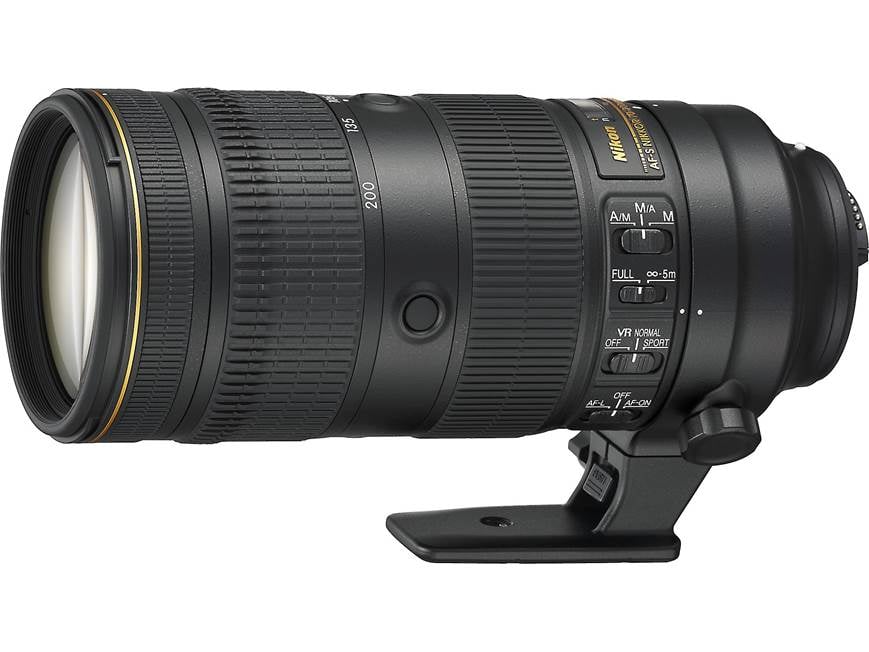 Nikon AF-S NIKKOR 70-200mm F/2.8E FL ED VR Telephoto zoom lens for