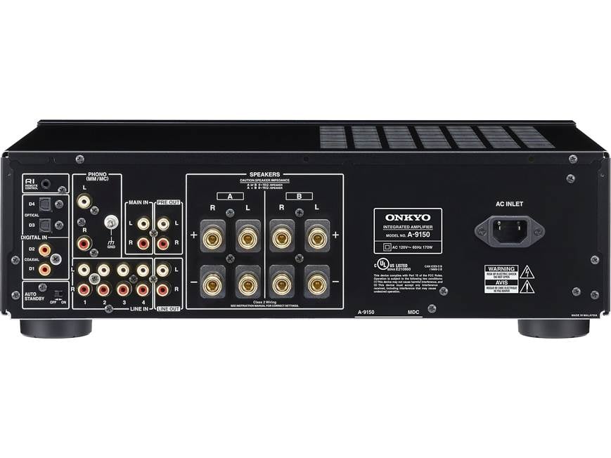Onkyo A-9150 Stereo integrated amplifier with built-in DAC at