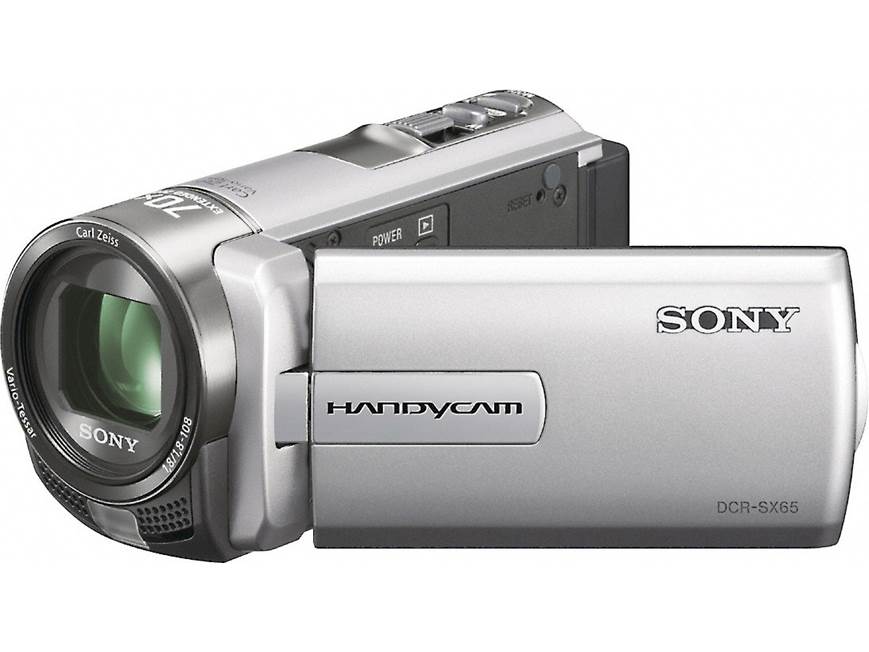 Sony Handycam® DCR-SX65 (Silver): price, highlights, specs, photos