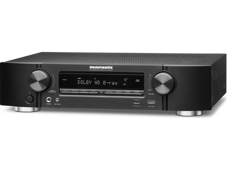 Marantz NR1604 7.1-channel home theater receiver with Apple