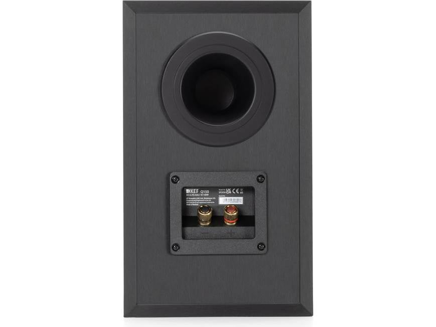 KEF Q150 (Black) Bookshelf speakers (Black) at Crutchfield