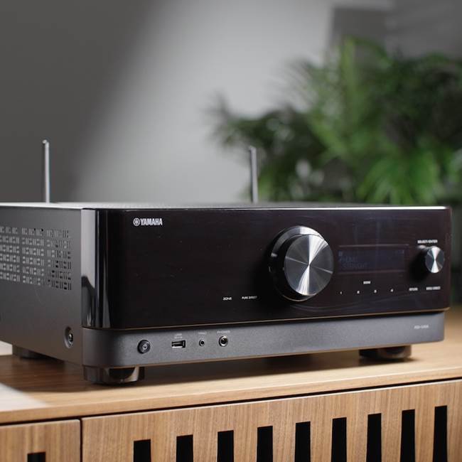 Yamaha RX-V4A 5.2-channel home theater receiver with Wi-Fi