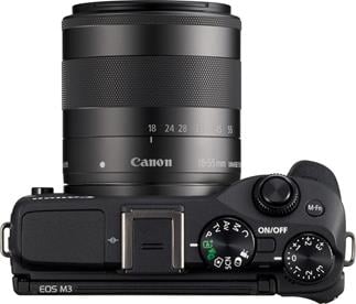 Canon EOS M3 Two Lens Kit 24-megapixel mirrorless camera with 18