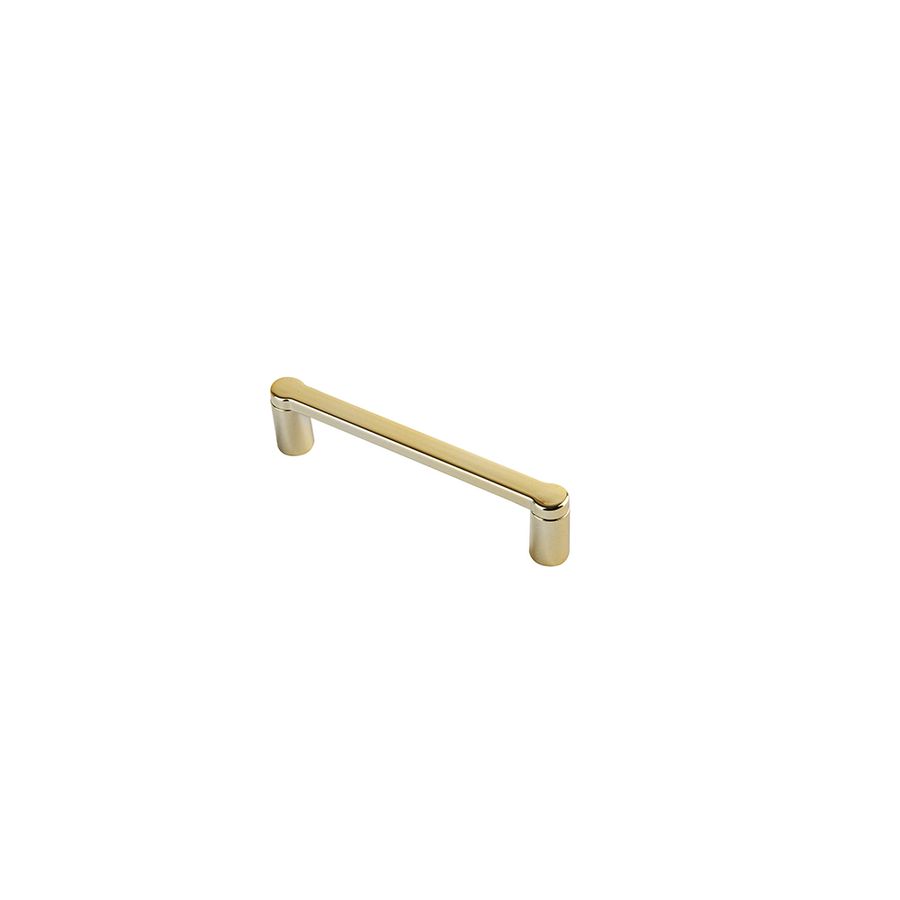 Puxador Alça Reta ZM55 96mm Dourado Zamac Criativa - Criativa