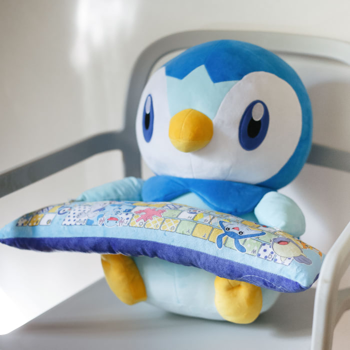 抱きしめずにはいられない！『ポッチャマ』PCクッション